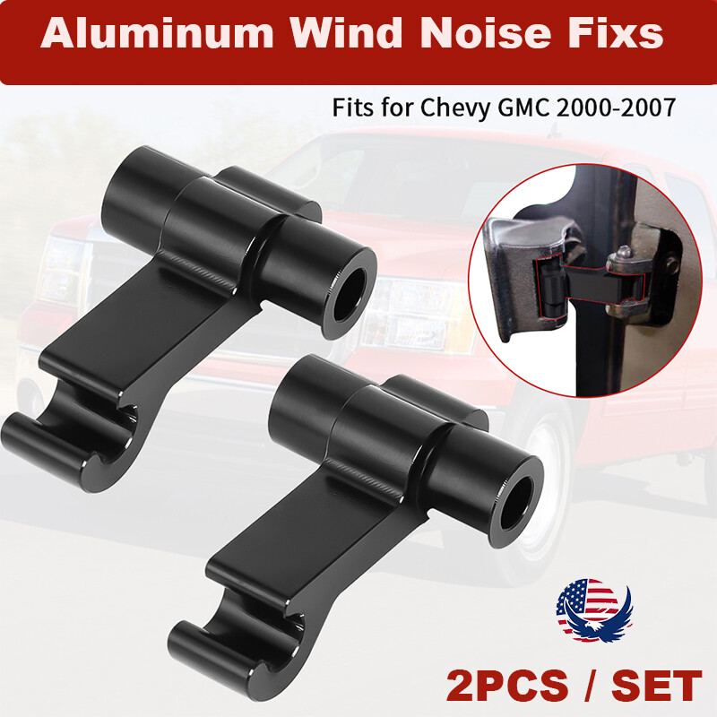 For 2000-07 Chevy / GMC Vent Window Latch Link Links / Wind Noise Fixs  Aluminum
