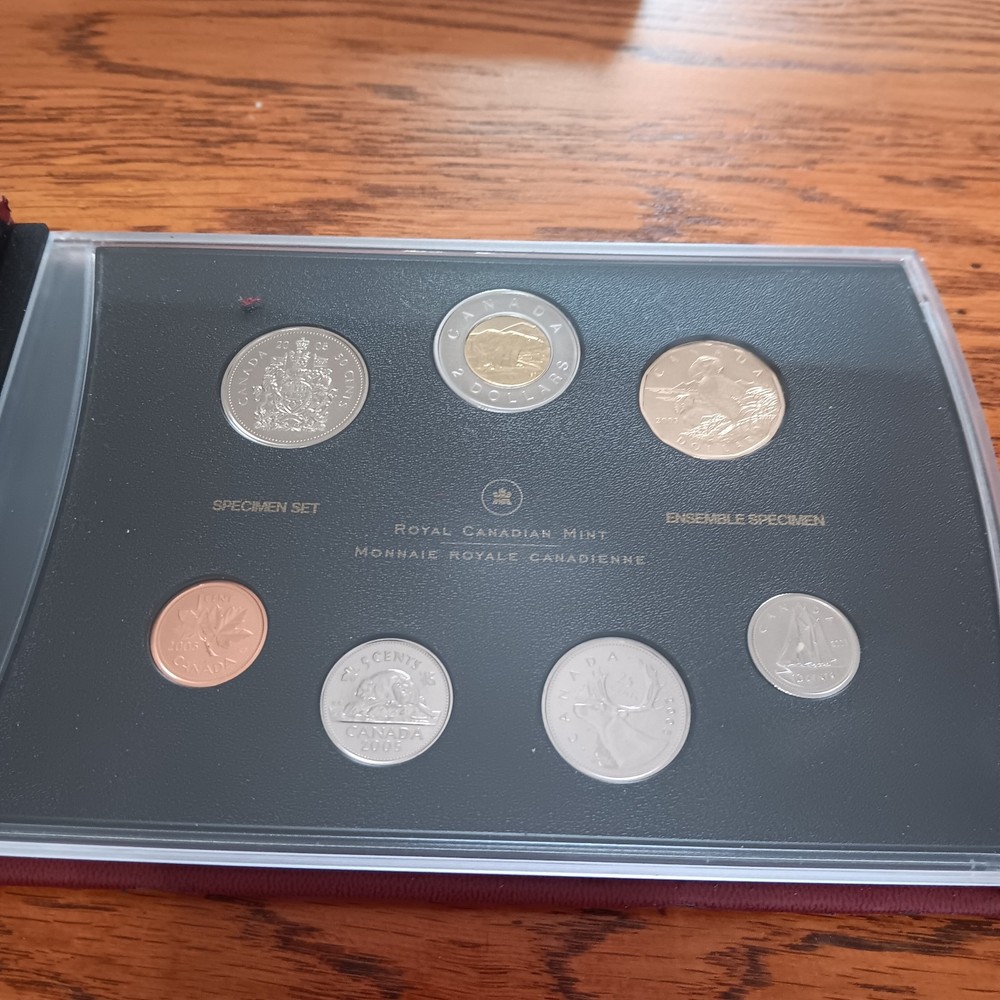 2005 Canadian Speciman Set