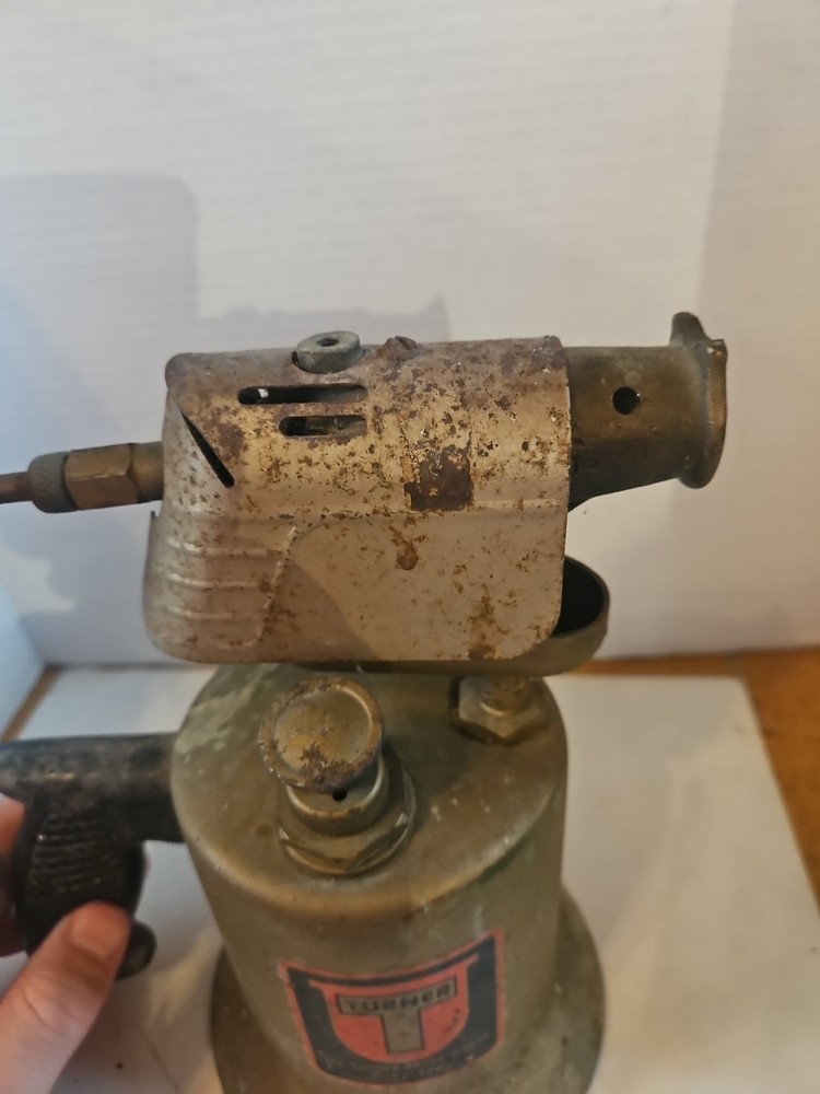 Vintage Brass Blow Torch Untested