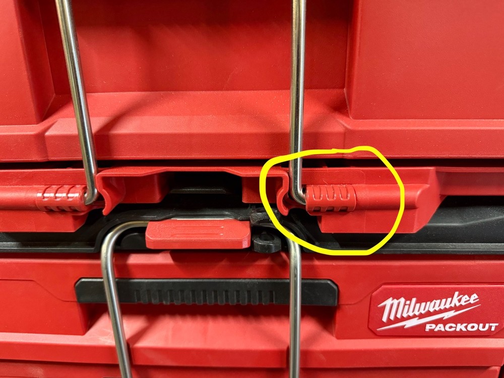 Milwaukee Packout Drawer / Cabinet Bar Retainers Replacement