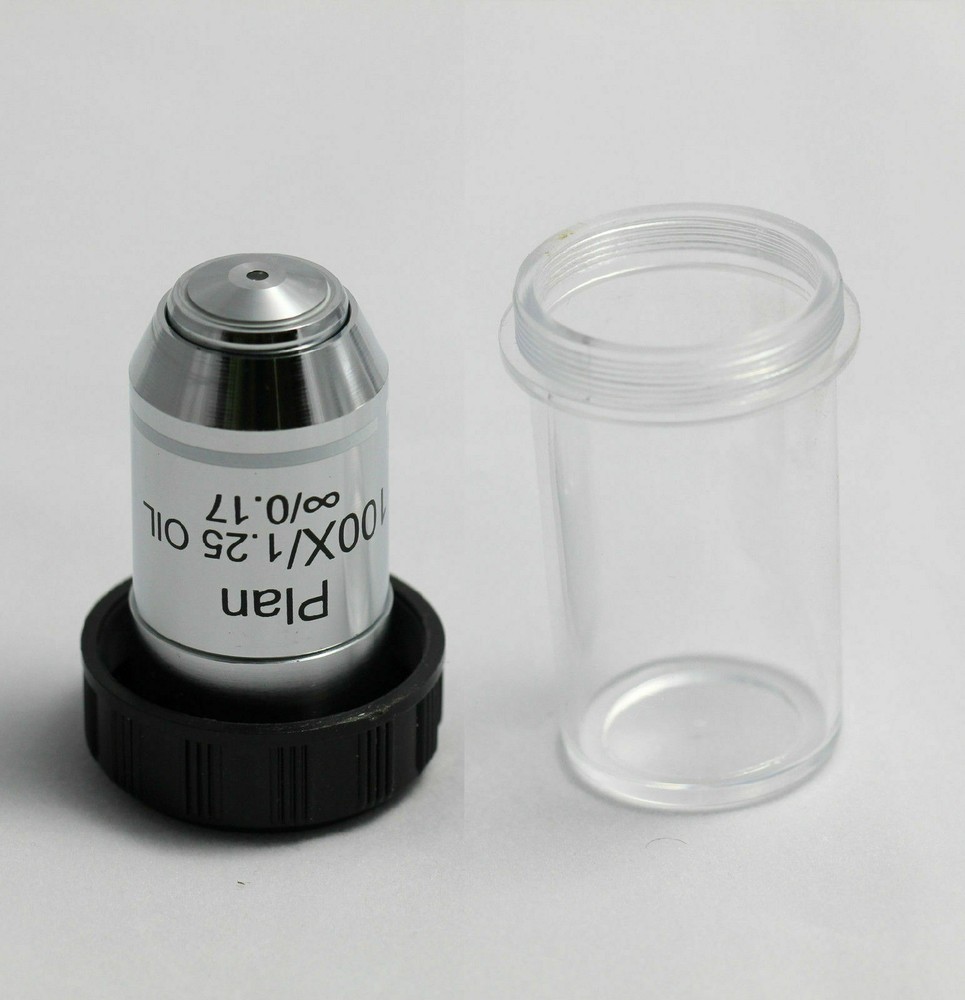 Microscope Objective Lens INFINITY PLAN DIN 4X 10X 20X 40X 60X 100X ProScope