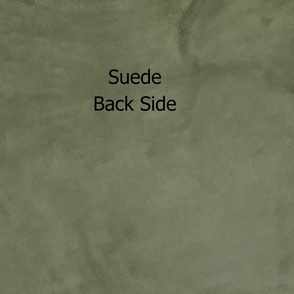 Glacier Wear Olive Shearling - Olive Back