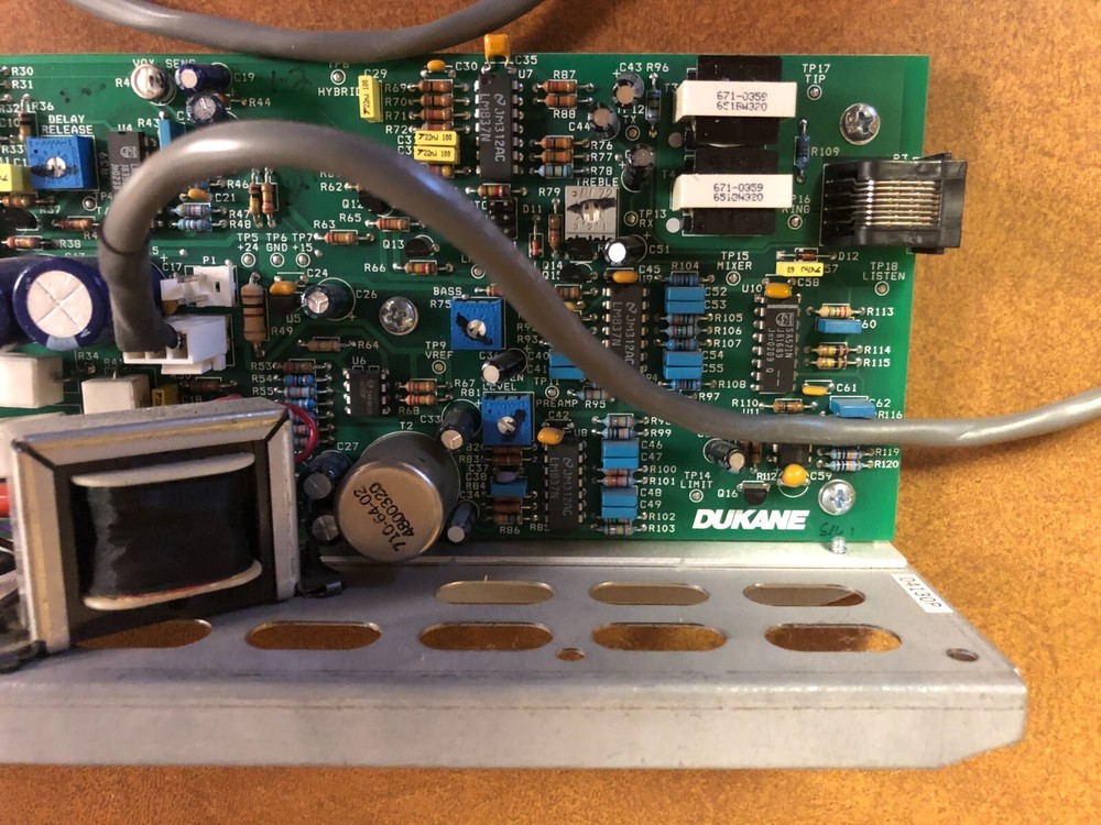 Dukane 110-3544C Intercom Amplifier Module for a StarCall Intercom System