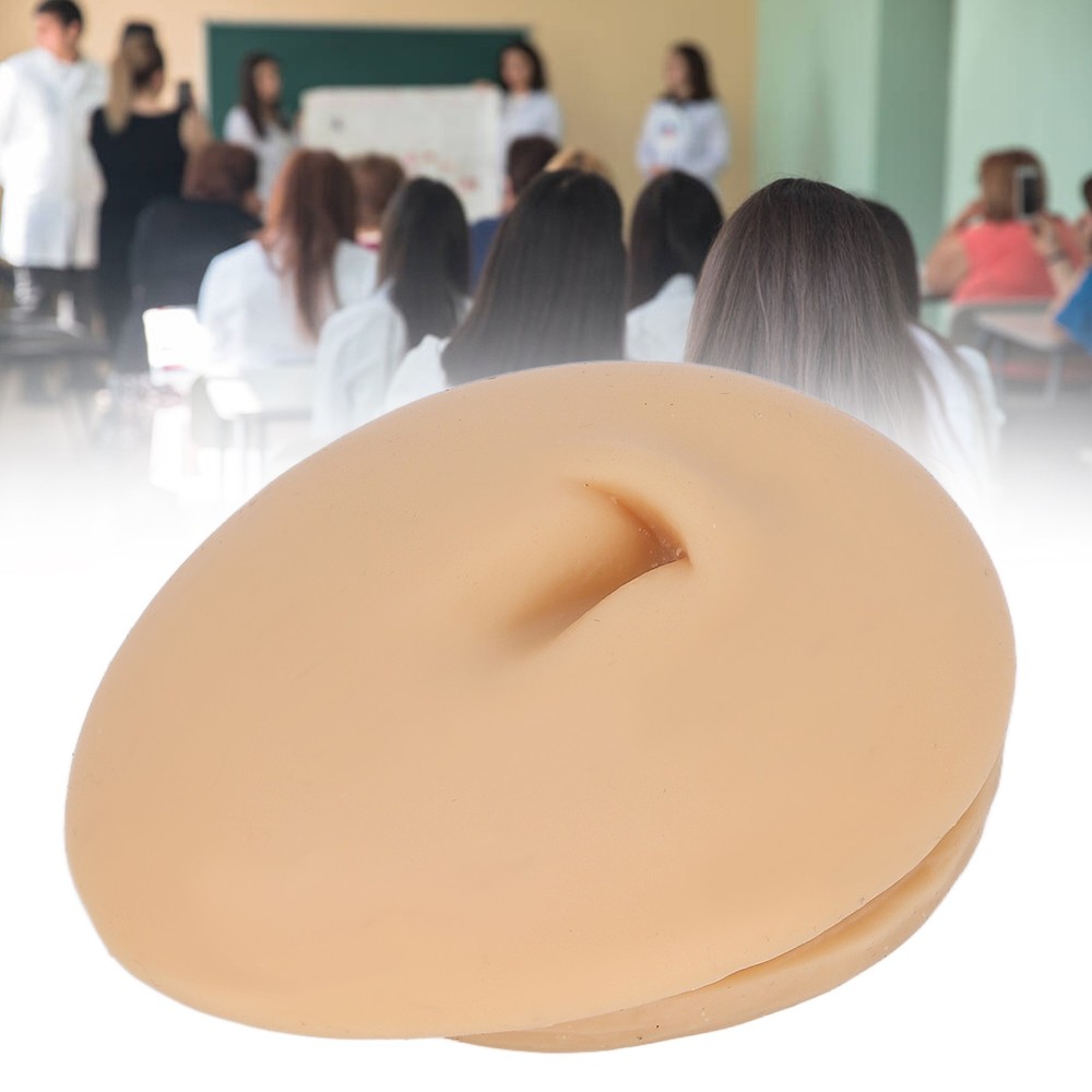 Silicone Navel Model For Piercing Practice Soft Human Belly Button Model New