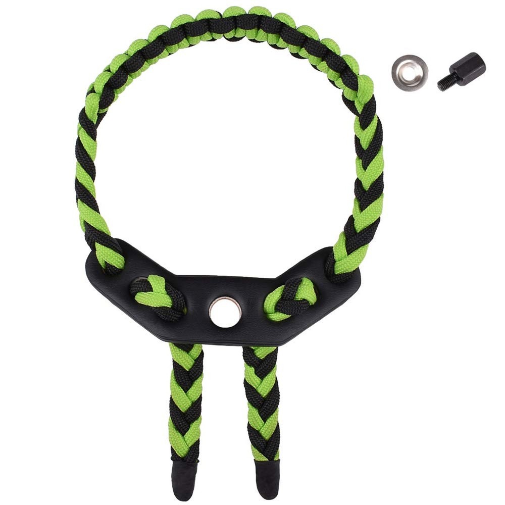 Compound Bow Shooting Wrist Sling Strap Tool Archery Accessories Can Adjustab...
