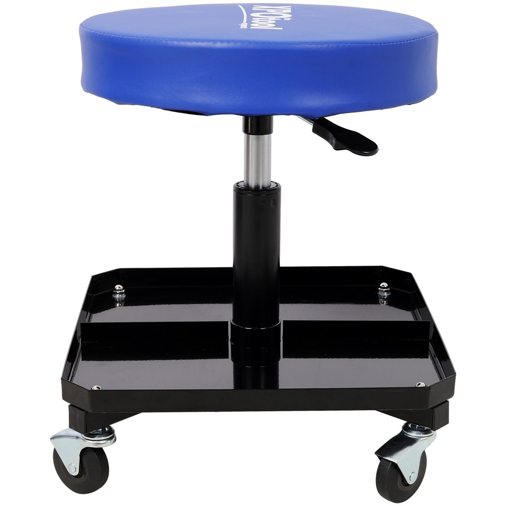 250 LBS Rolling Pneumatic Creeper Garage, Adjustable Mechanic Stool