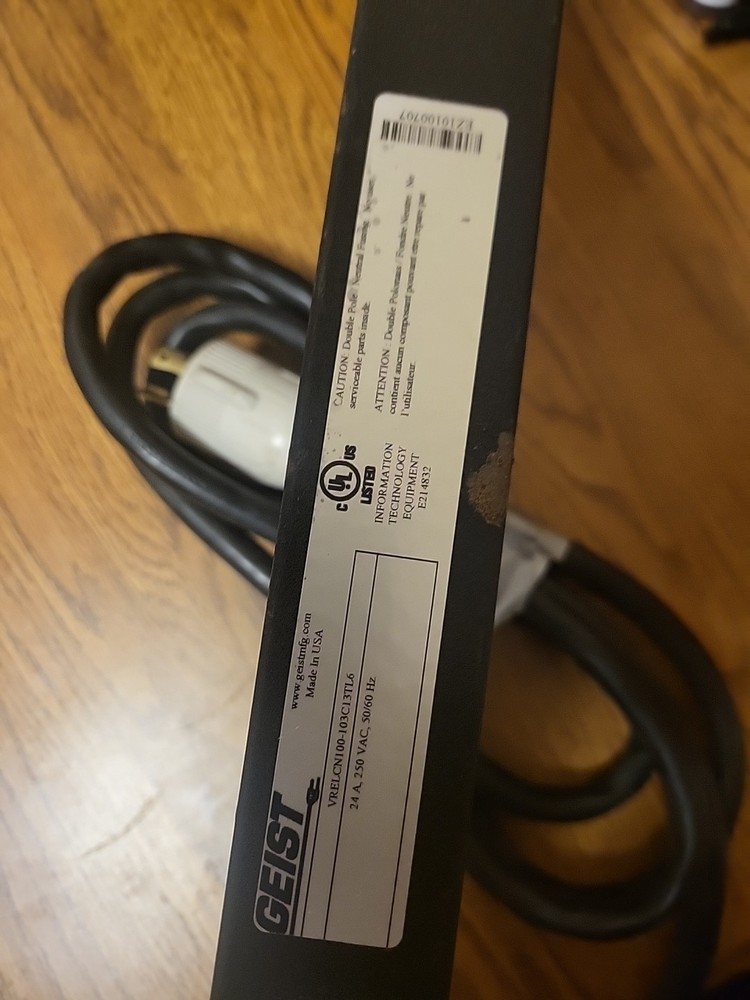 Geist 24A Metered PDU