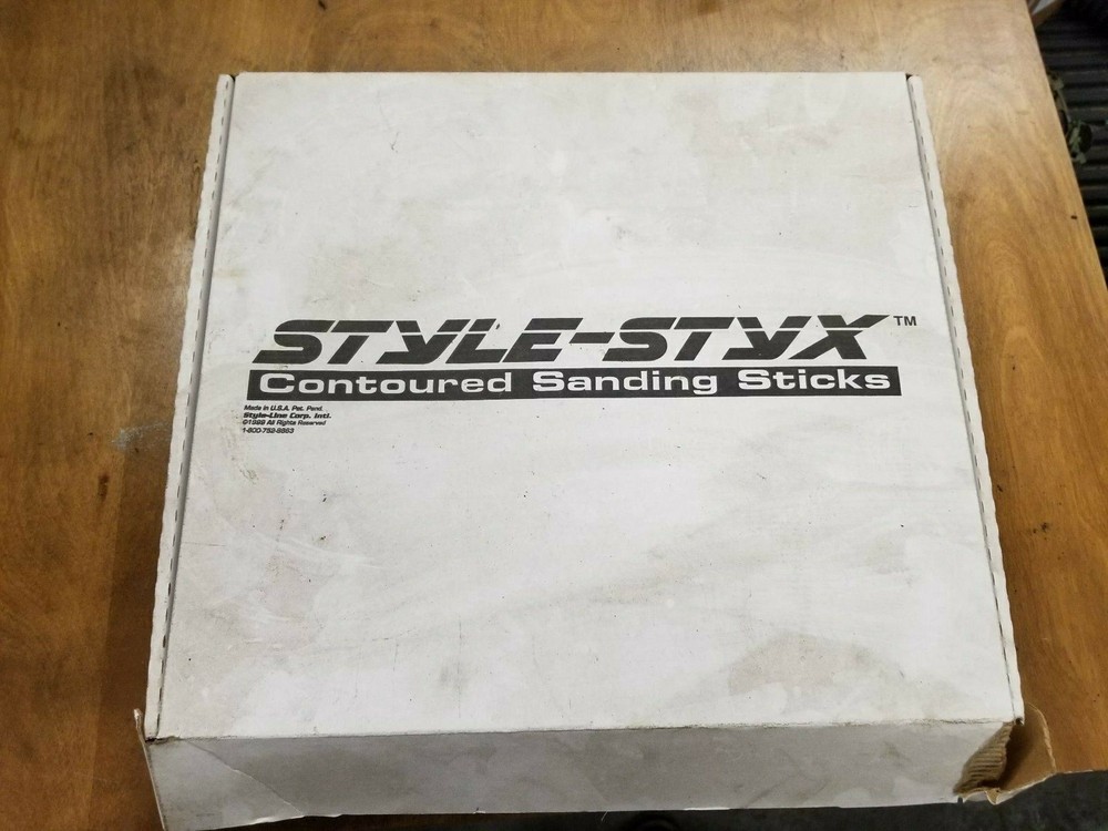 Style Styx sanding blocks 15 " Import set   Never used