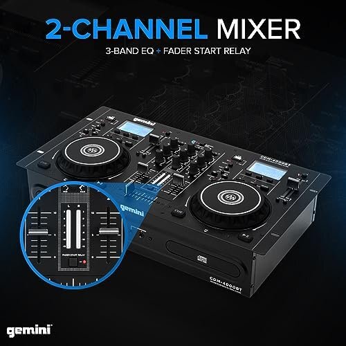 Bluetooth Controller Audio Media Players Mixers Turntables Alone Deck DJ Gift