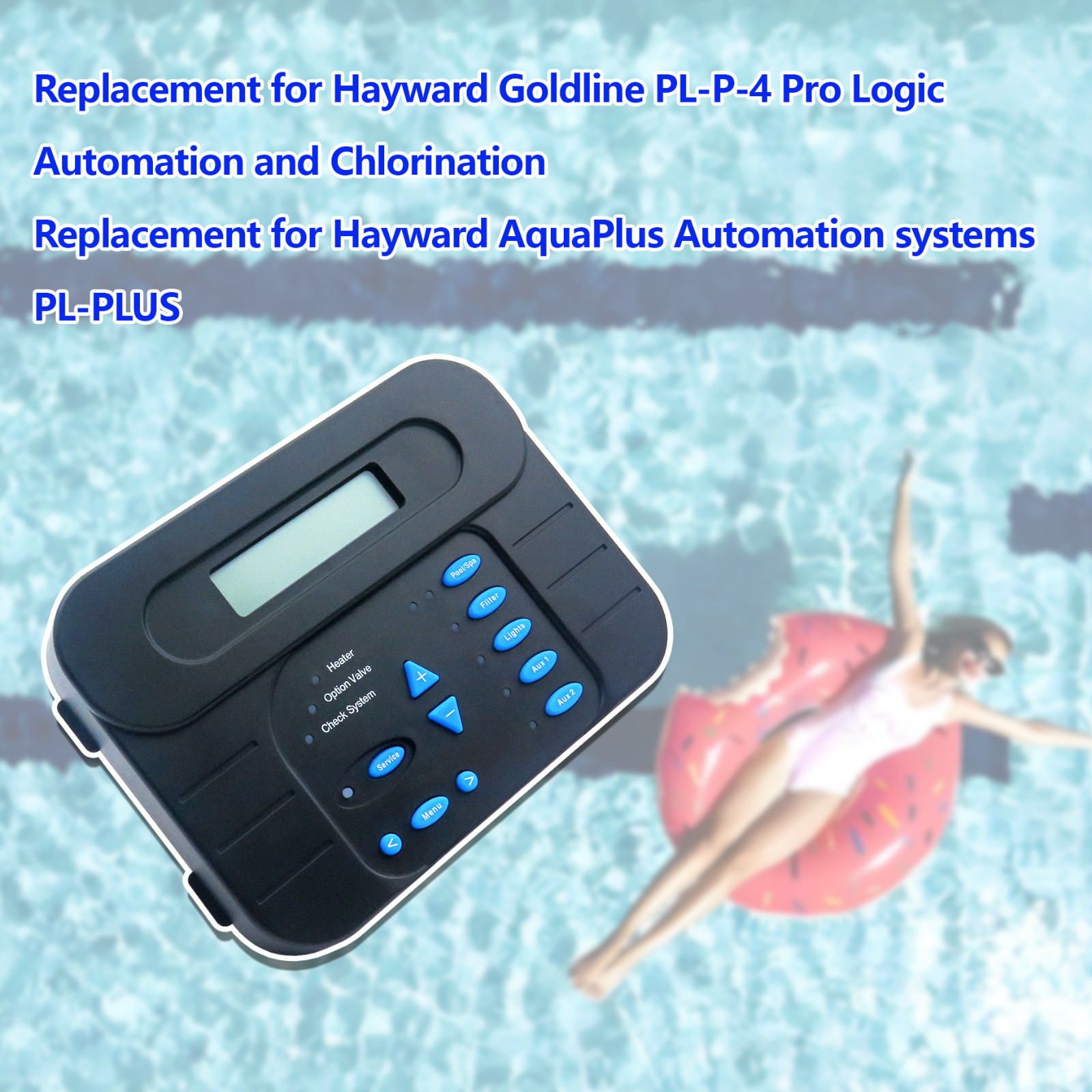 GLX-PL-LOC-P-4 Local Display Controller Keypad Replacement Fit for Hayward