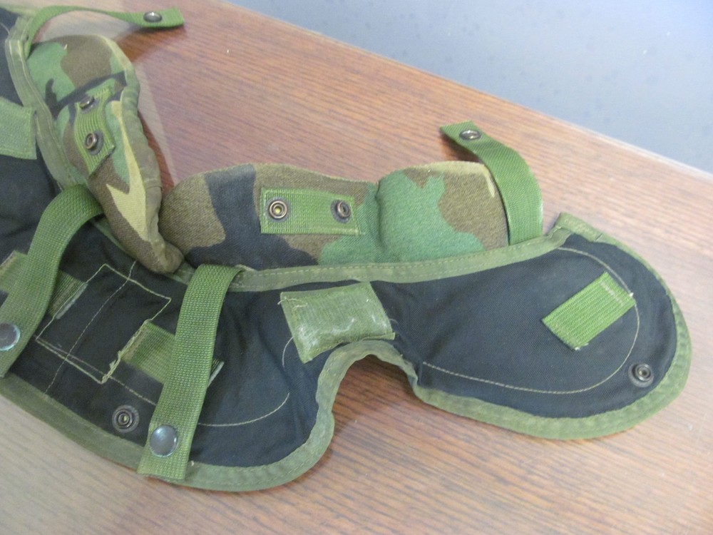 USED Interceptor Yoke & Collar Outershell Medium Camouflage & Throat Protector