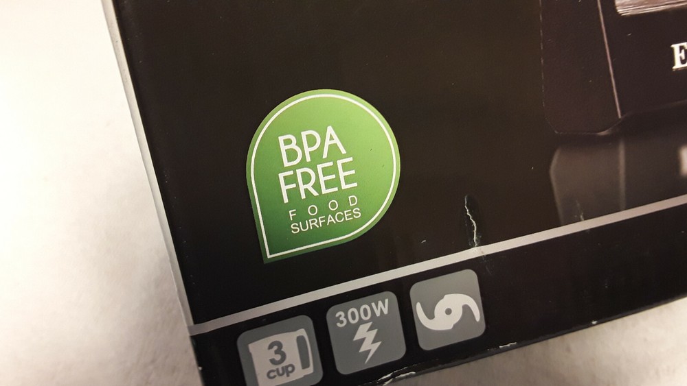 Elite Food Processor 3 Cup Compact Black Stainless Blades Model EFP-7719