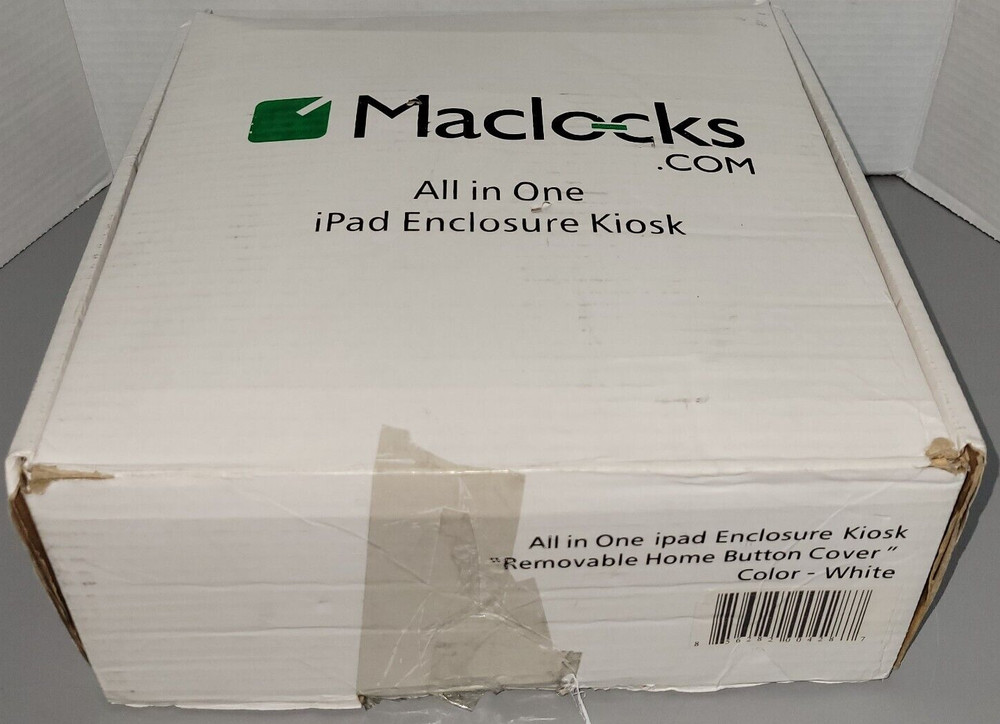 Maclocks White Executive Kiosk for Ipad, Ipad2 (R10)