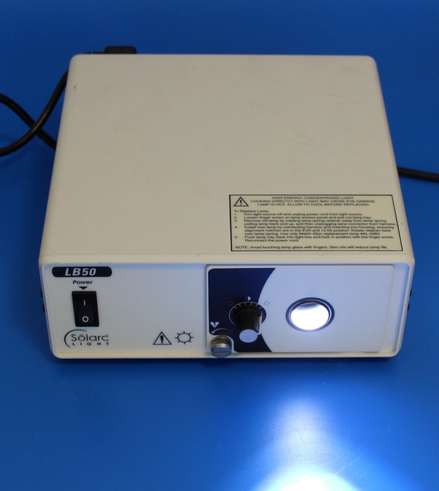 Welch allyn Solarc LB50 50W Fiber Optic Light Source