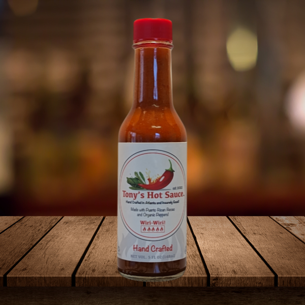 Tony's Handcrafted Hot Sauce- 6 Bottle Gift Set