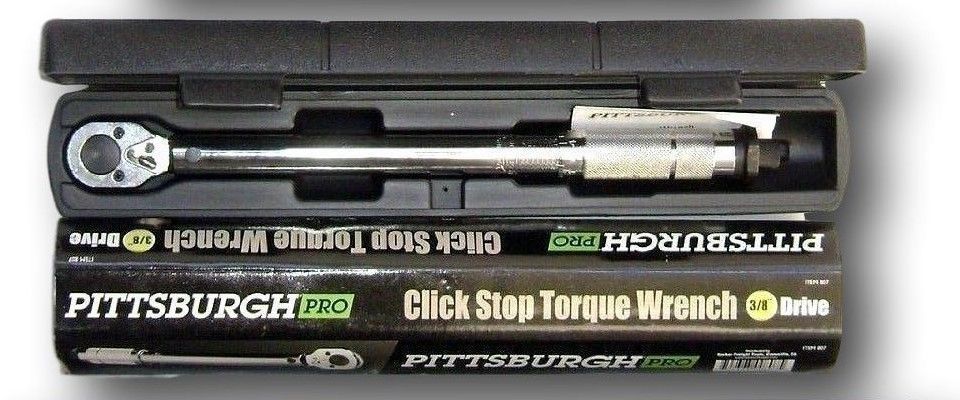 3/8 Drive Click Type Torque Wrench Snap Socket