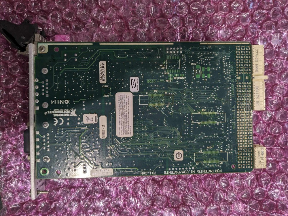 NATIONAL INSTRUMENTS NI PXI-8461 CAN SERIES 2 HIGH SPEED CONTROLLER AREA NETWORK
