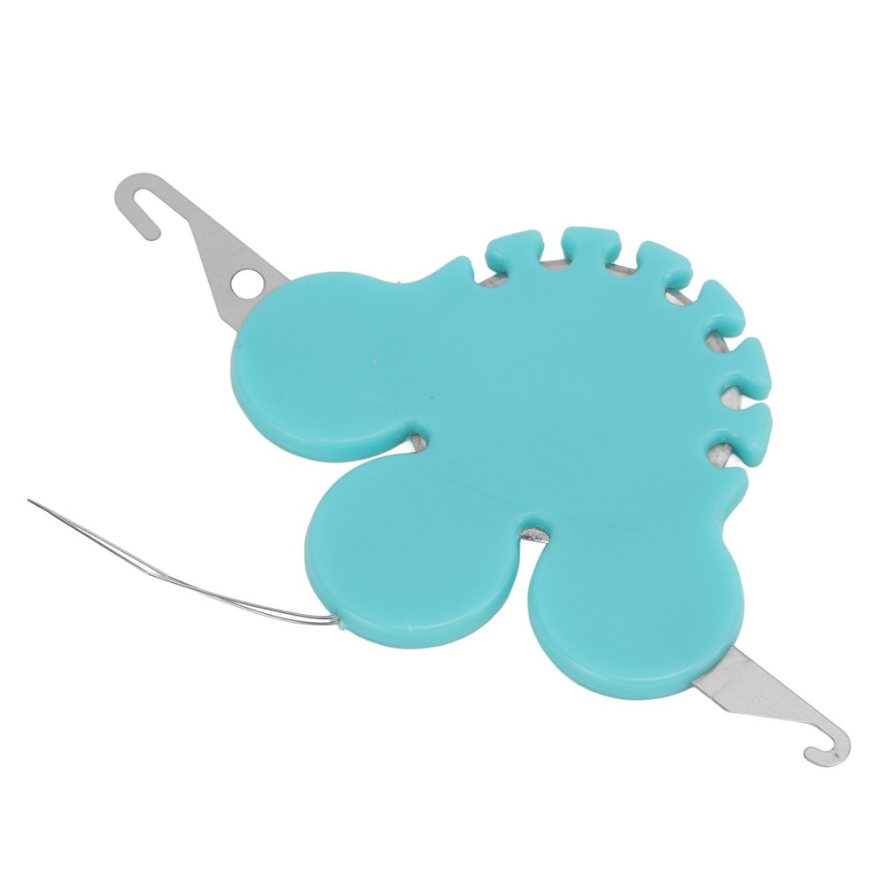 4 In 1 Needle Threader Wear Resistant Material Sewing Needle Threader(Blue )