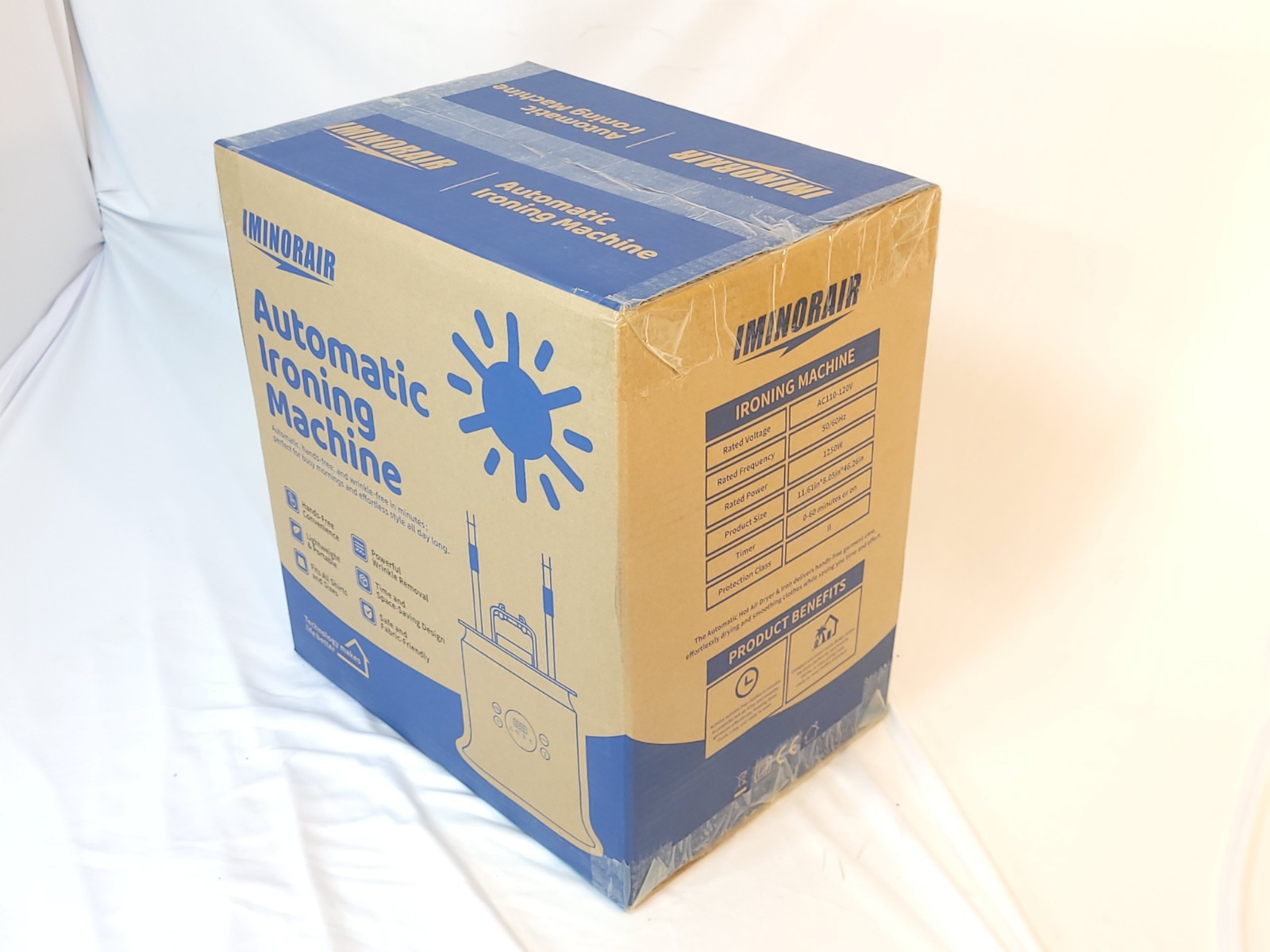 Automatic Hot Air Ironing Machine, Clothes Iron Steamer, Shirts Pant Shoes Socks