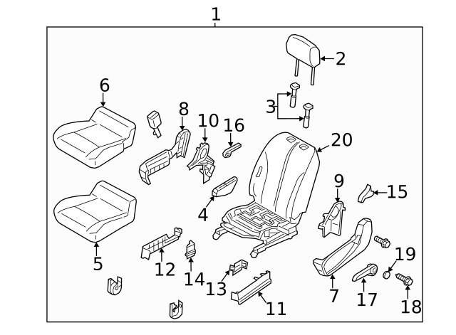 Genuine GM Handle Cap 19317582