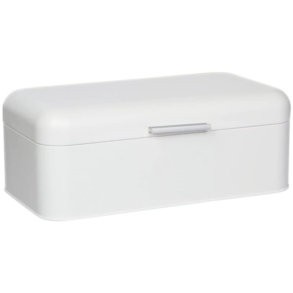 Culinary Couture Extra Large White Bread Box for Kitchen Countertop - Holds 2...