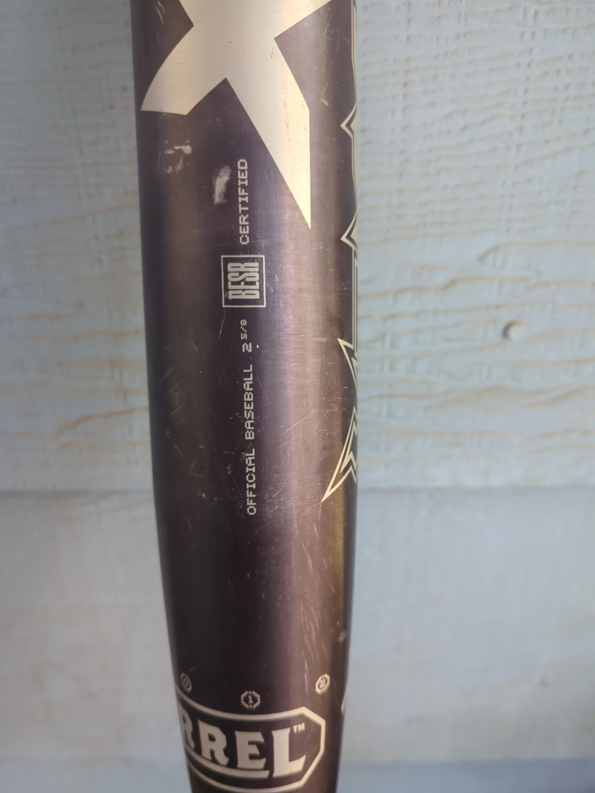 DeMarini Vexxum -3 Half & Half SC3 Alloy Long Barrel BESR 2 5/8 Baseball Bat