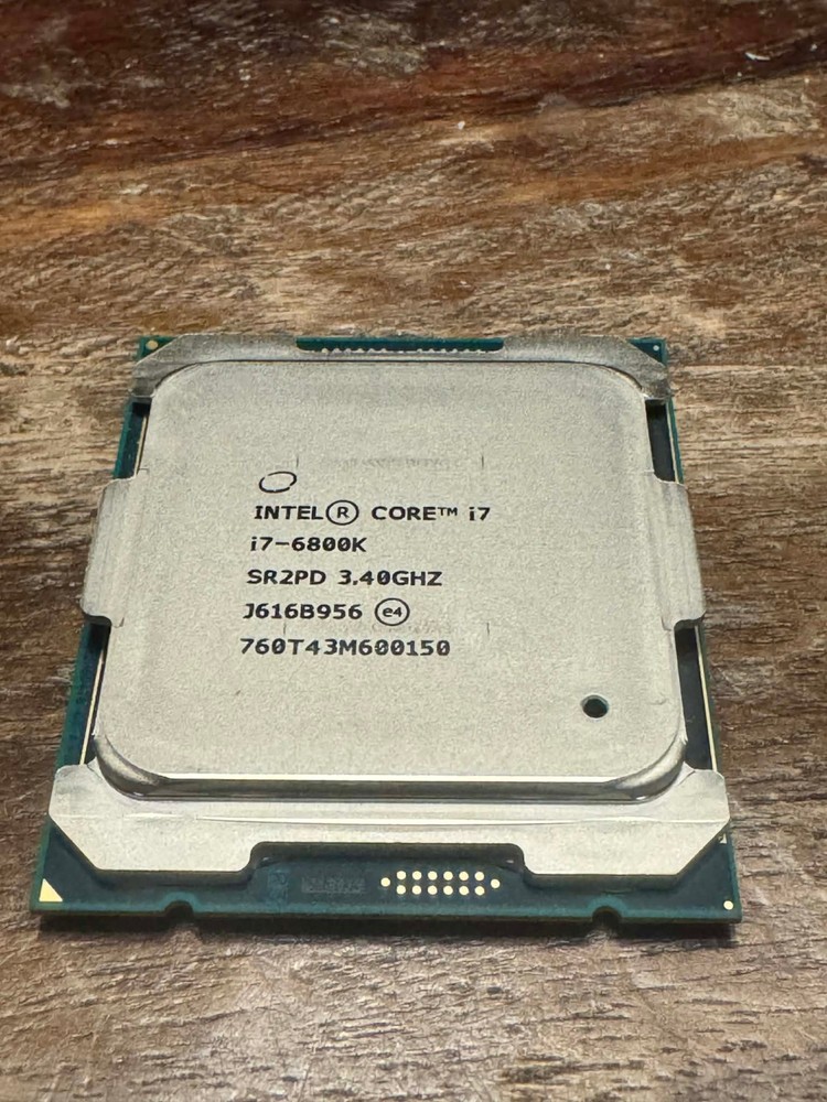 Intel Core i7-6800K 3.4GHz 6-Core LGA 2011 15MB Desktop CPU Processor SR2PD