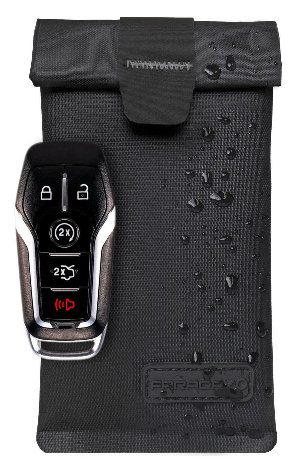 Faraday Jacket Anti-Theft Key Fob/Credit Card RF/EMF Shield/Signal Block Dry Bag