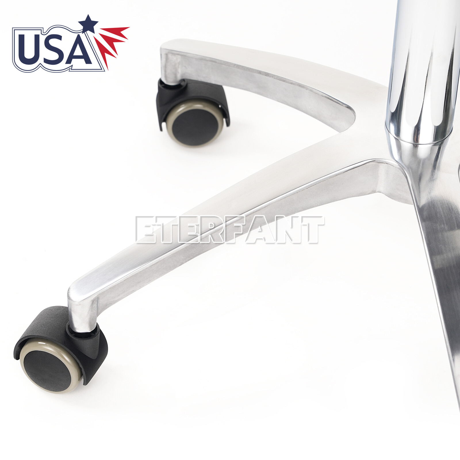 Dental Doctor Assistant Stool Mobile Chair Adjustable Height PU Leather Black