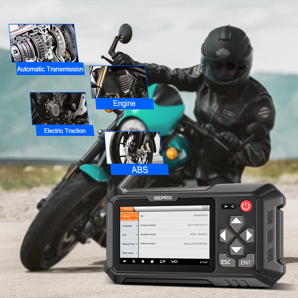 Motorcycle All System Diagnostic Tool Moto Scanner E-CU Coding for BRT Victory