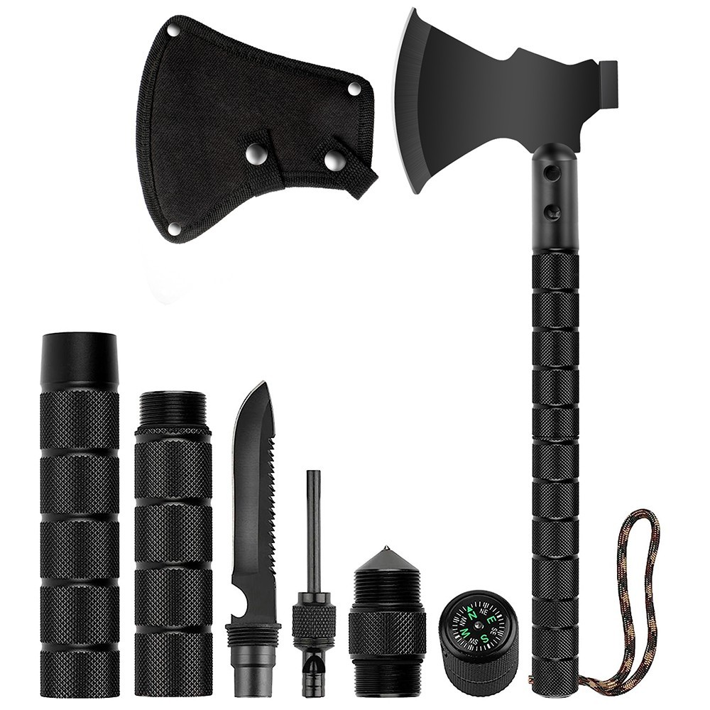 3-in-1 Multi-Tool Survival Axe Kit (3 Models)-Professional-Grade Camping Axe Kit