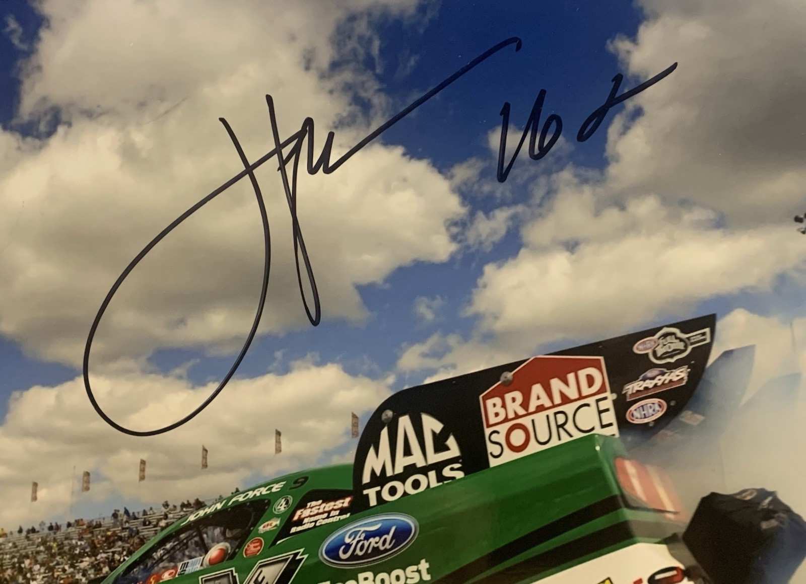 JOHN FORCE Signed 8x10 Photo