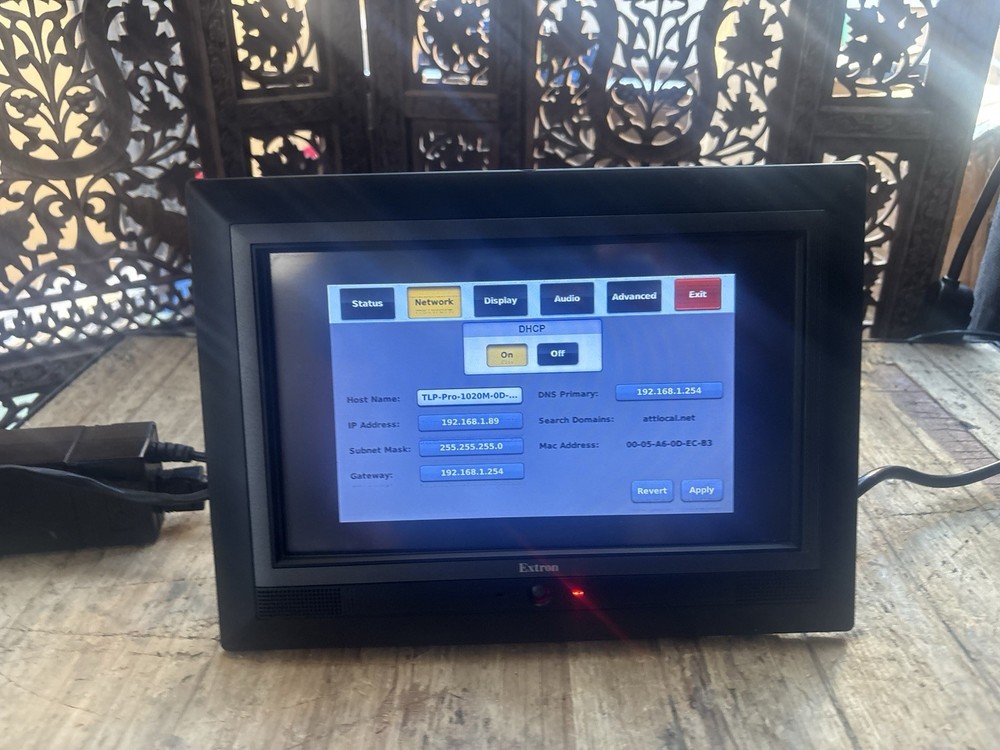 Extron TLP Pro 1020M 10 Inch Touchlink Pro Touch Panel