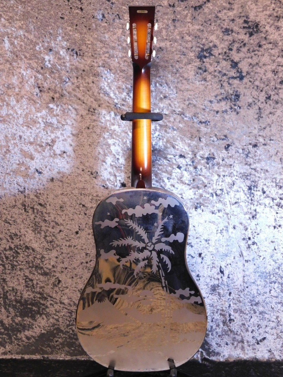 National Style O 2008 silver resonator guitar