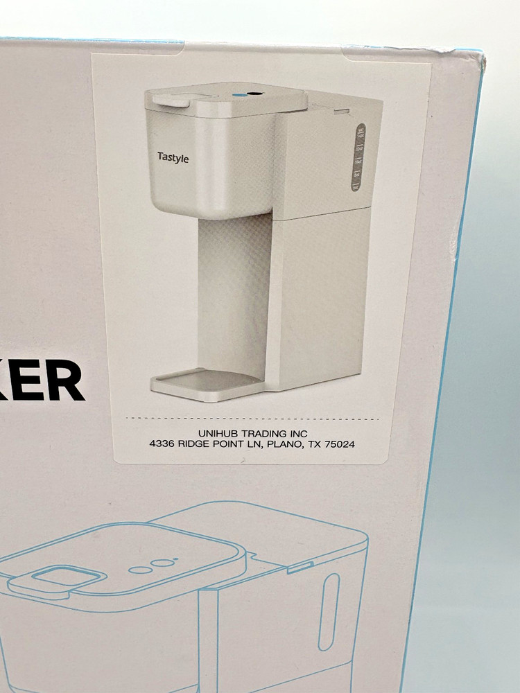 Tastyle K310IC Single Serve Iced & Hot Coffee Maker Machine – NEW Sealed