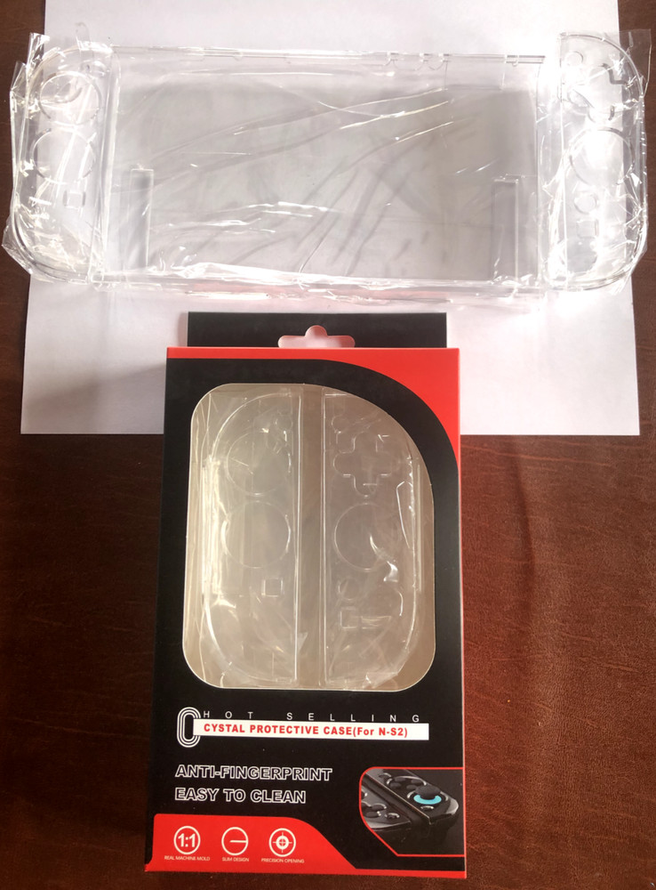 for Nintendo Switch 2 PC Crystal Transparent Hard Case Protective Cover