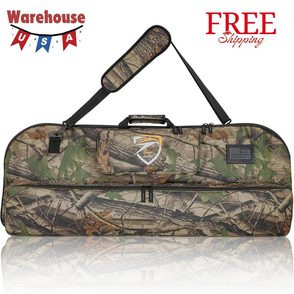 Compound Bow Case with Molle System - Neoprene Bow String Protection & ...