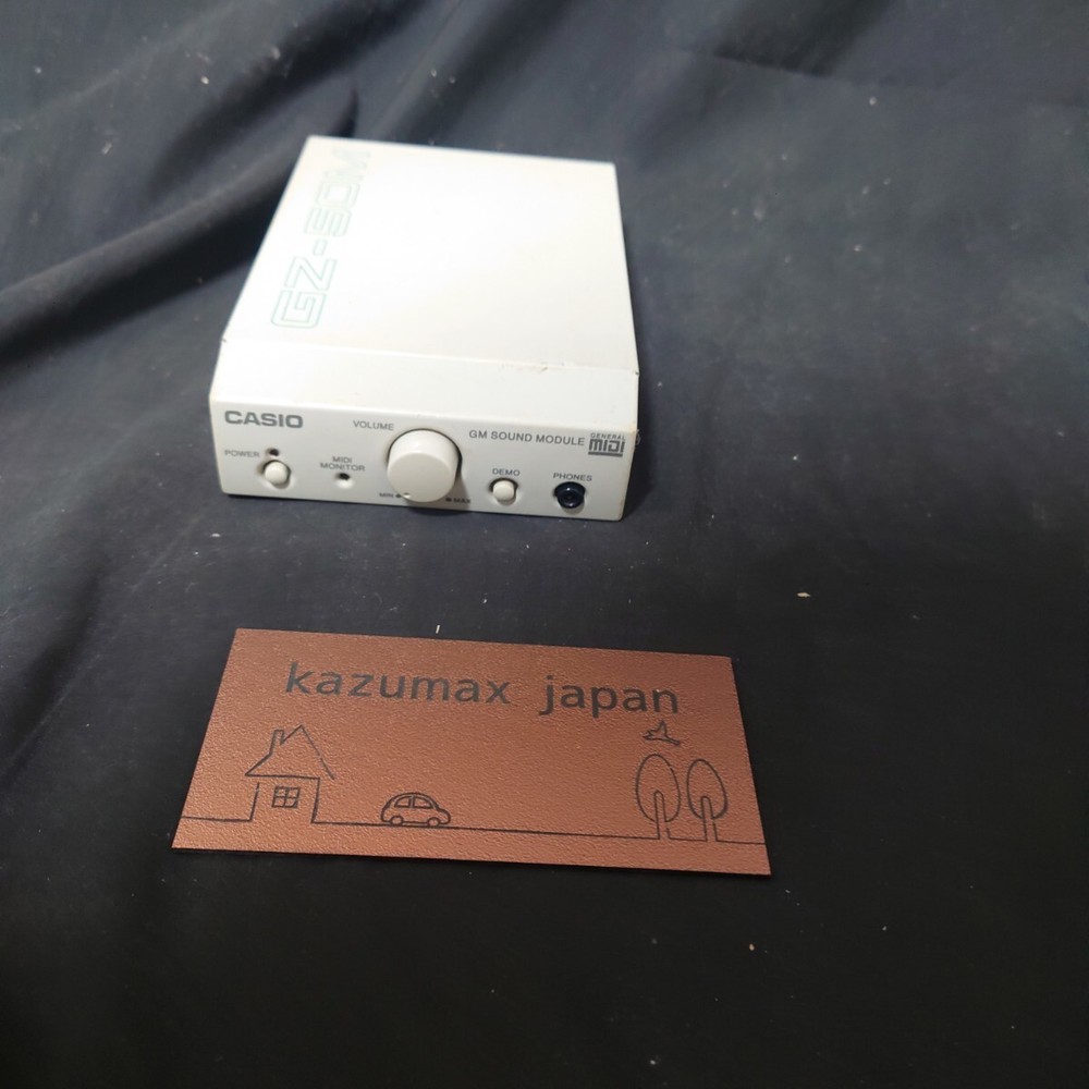 Casio GZ-50M GM Sound Module Compact MIDI Tone Generator Tested unit