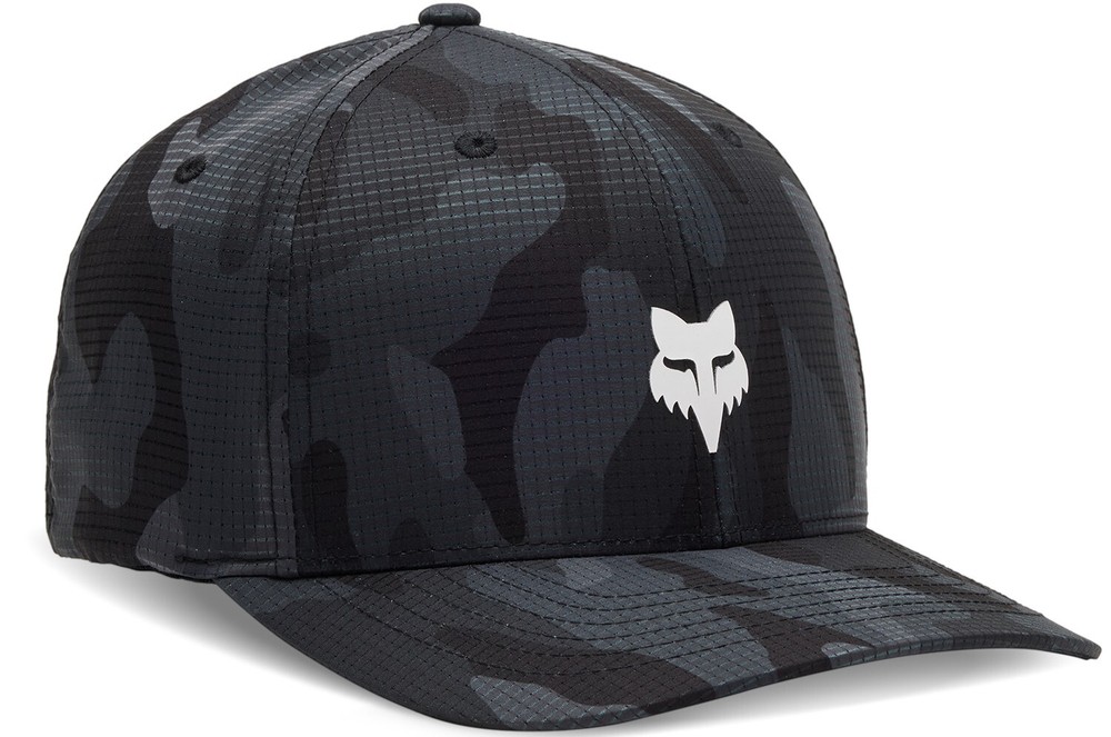 Fox Racing Fox Head Camo Flexfit Hat Black