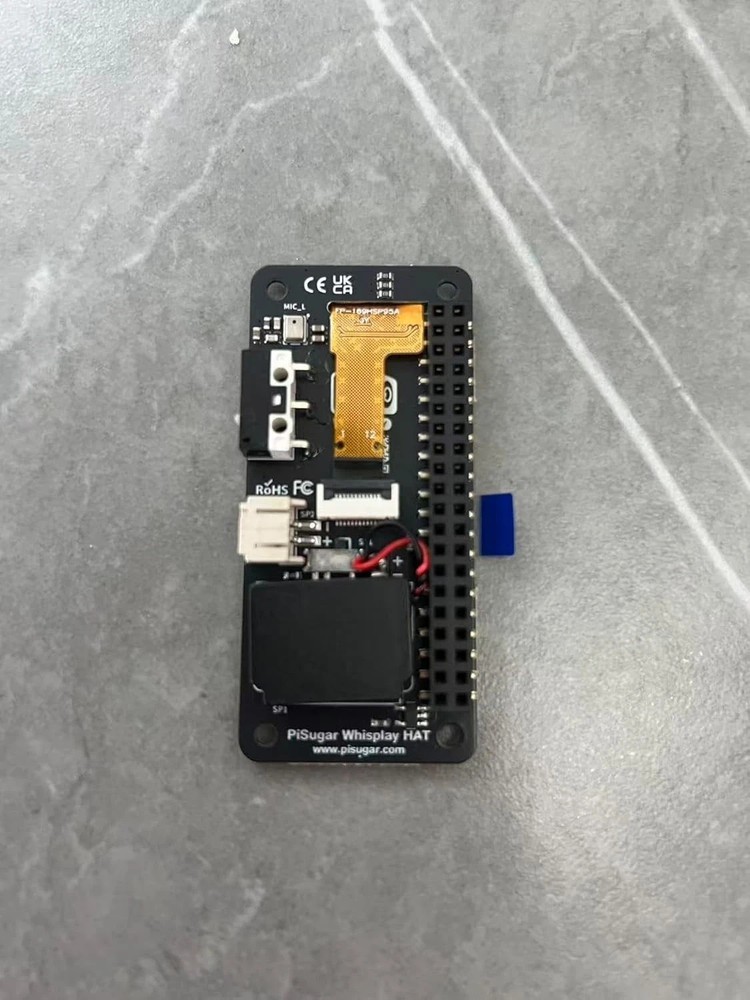 Whisplay HAT for Raspberry Pi Zero W/2W – Audio + Display Expansion Board