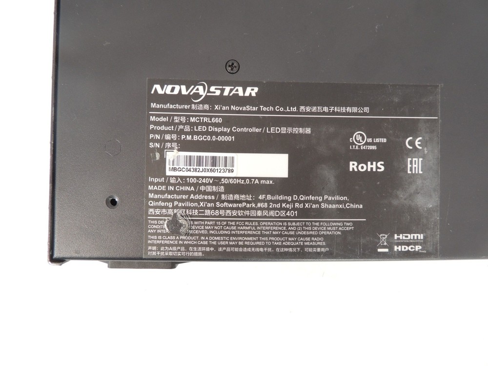 NovaStar MCTRL660 LED Display Video Wall Controller Latest Firmware Tested
