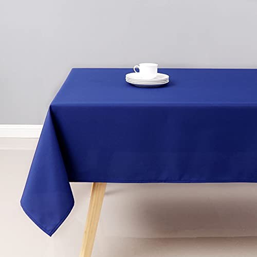 Rectangle Tablecloth Water Resistant 60" x 120" Rectangular Royal Blue