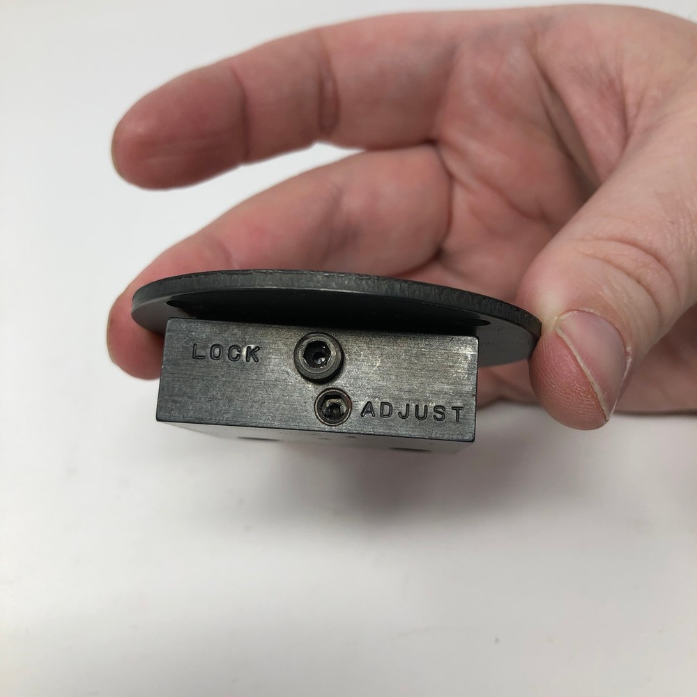 Starrett 674-3 Back w/ Adjustable Mounting Bracket for 655 Dial Indicator in Box