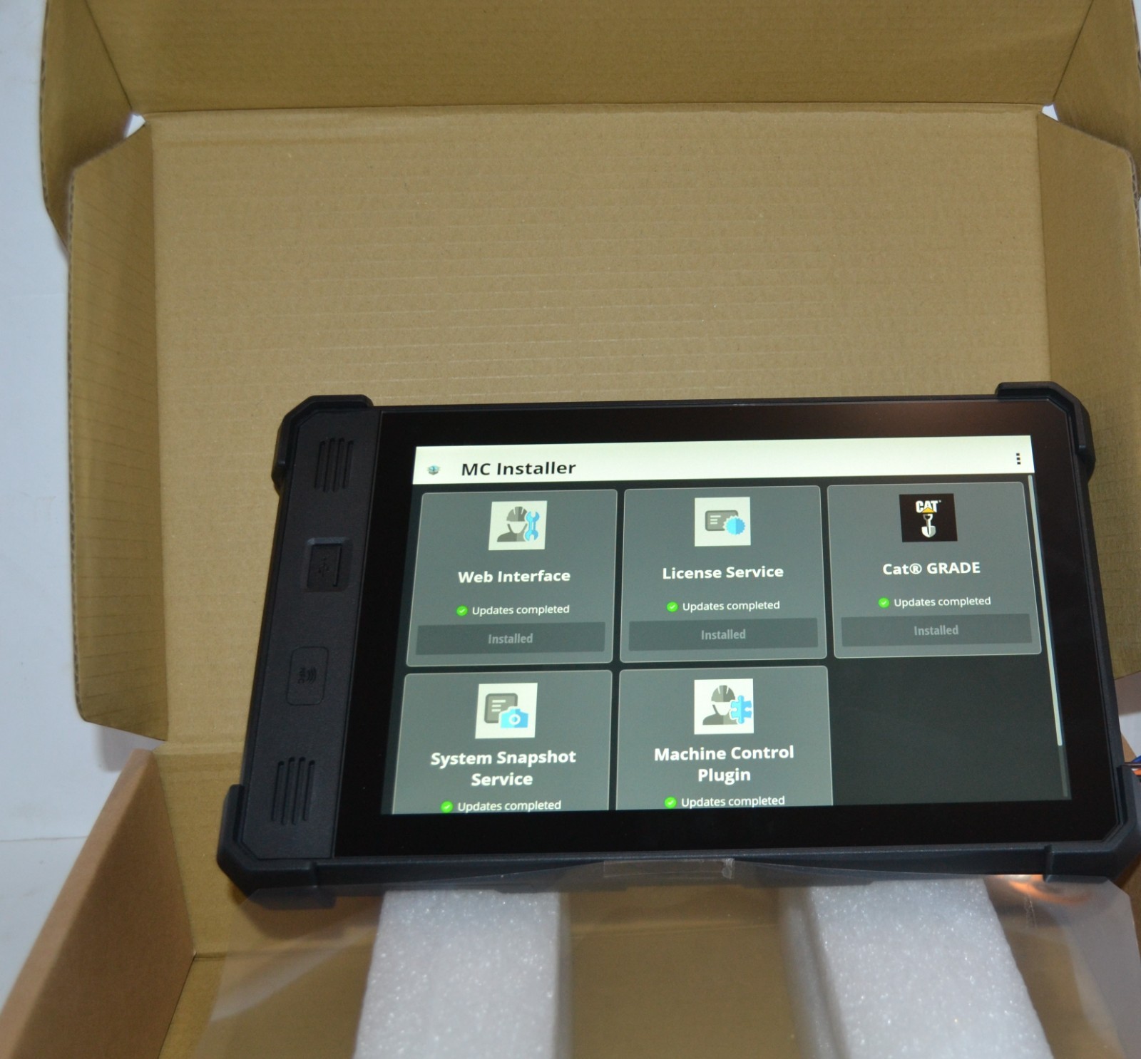 TRIMBLE TD540 CAT GRADE EARTHWORKS DOZER EXCAVATOR MACHINE CONTROL DISPLAY TD520