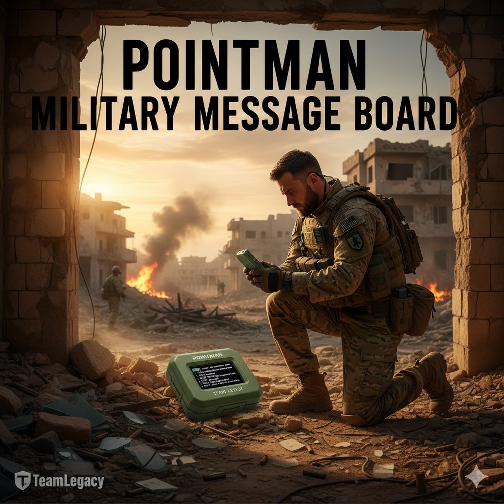 PointMan Message Board And Visuals 2.4ghz wifi