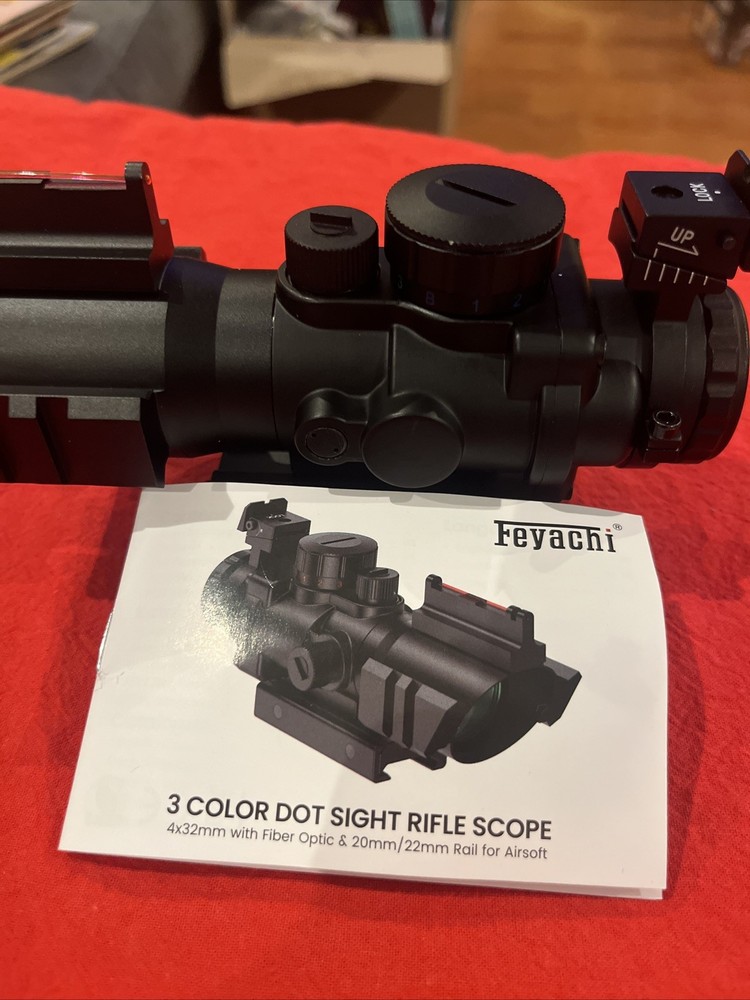 Feyachi 3 Color Dot Sight Rifle Scope