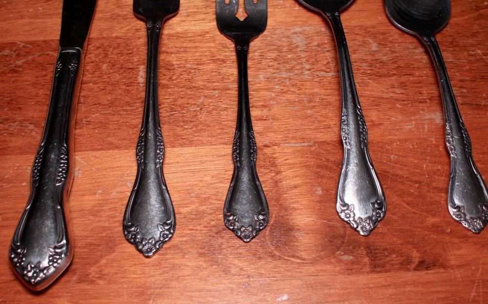 Oneida Rogers Flatware Mansfield Amadeus Pattern Knife Fork Soup Spoon YOU PICK