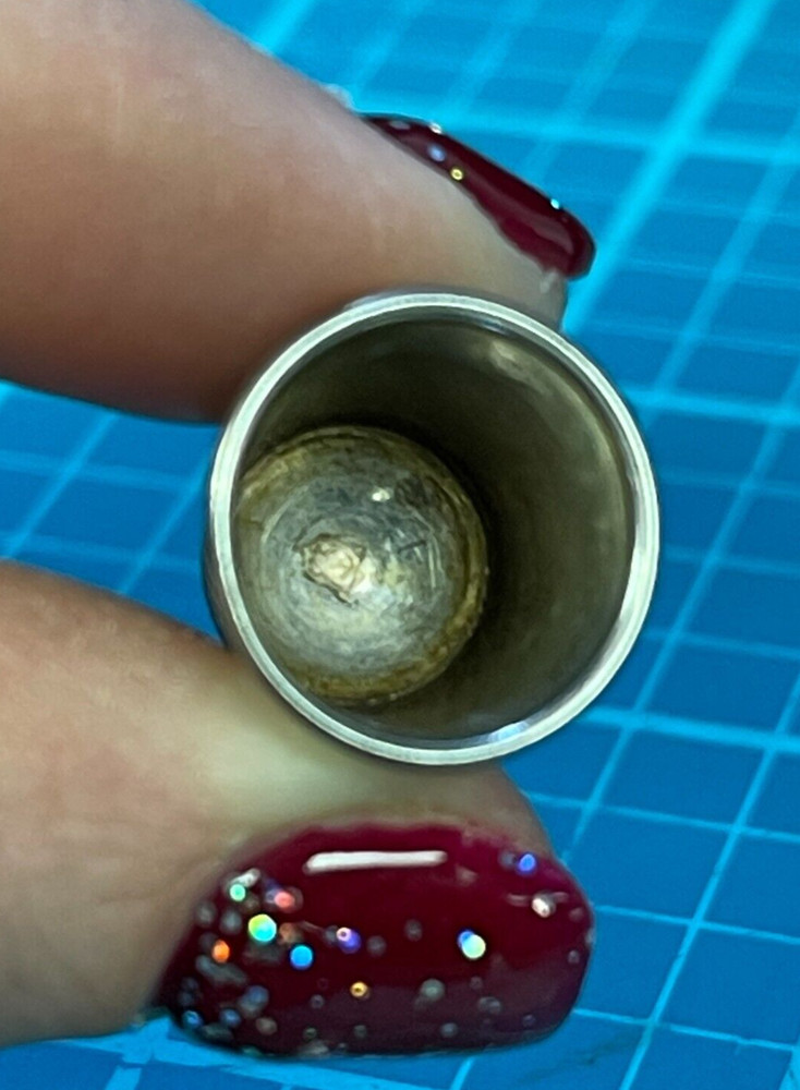 Vintage Sterling Silver Thimble