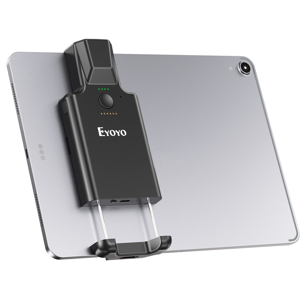 Eyoyo Wireless 1D 2D QR Code Barcode Scanner for IPad iPhone Android Phones PC
