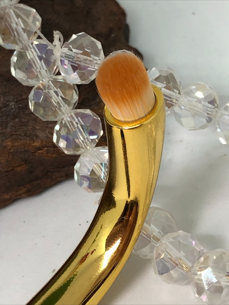 Fluenta Collection Circle # 1R Brush - Black & Gold - New
